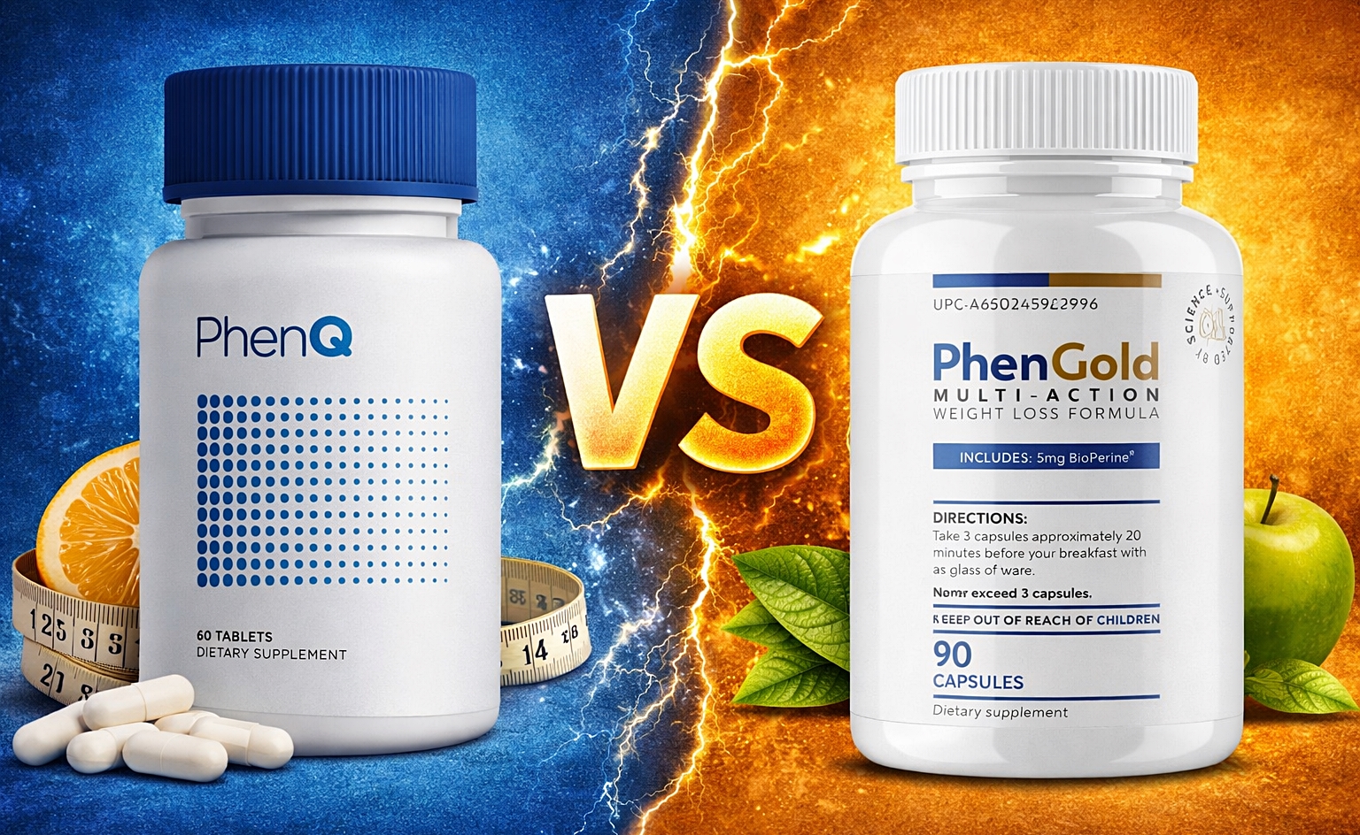 PhenQ vs PhenGold Comparison